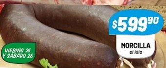 Almacor Morcilla oferta