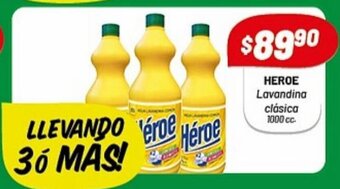 Almacor Heroe Lavandina Clásica oferta