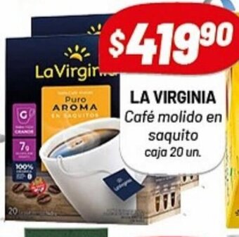 Almacor La Virginia Café Molido En Saquito oferta