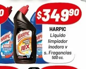 Almacor Harpic Liquido Limpiador Inodoro vs Fragancias 500cc oferta