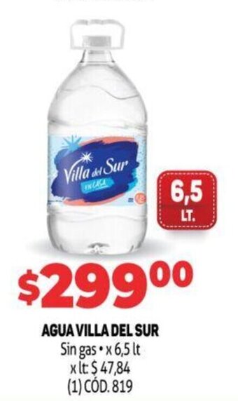 Makro Agua Villa Del Sur oferta