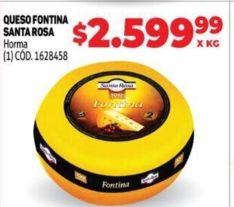 Makro Queso Fontina Santa Rosa oferta