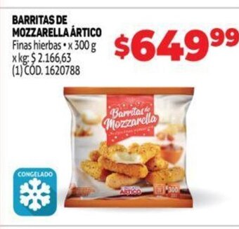 Makro Barritas de Mozzarella Ártico oferta