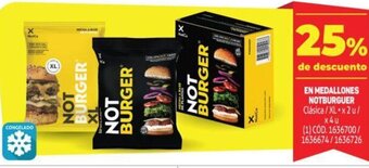 Makro En Medallones NotBurger oferta