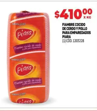 Makro Fiambre Cocido De Cerdo Y Pollo Para Emparedados Piara oferta