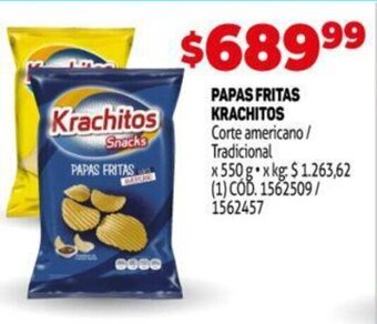 Makro Papas Fritas Krachitos oferta