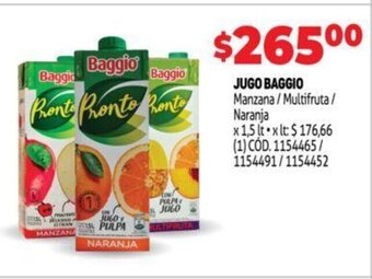 Makro Jugo Baggio oferta