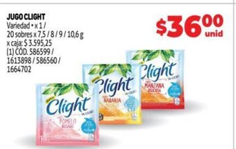 Makro Jugo Clight oferta