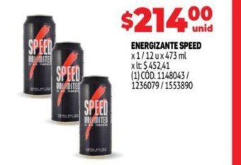 Makro Energizante Speed oferta