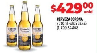 Makro Cerveza Corona oferta