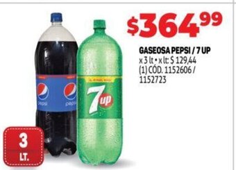Makro Gaseosa Pepsi / 7Up oferta
