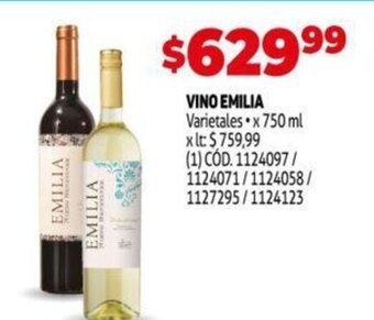 Makro Vino Emilia oferta