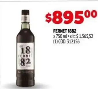 Makro Fernet 1882 oferta
