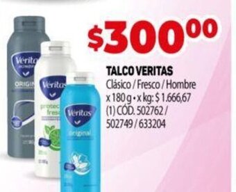 Makro Talco Veritas oferta