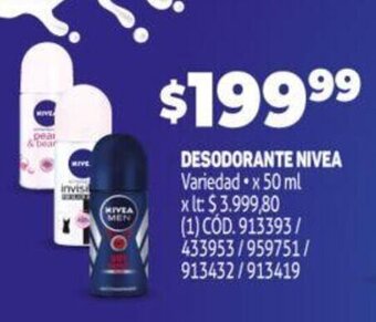 Makro Desodorante Nivea oferta