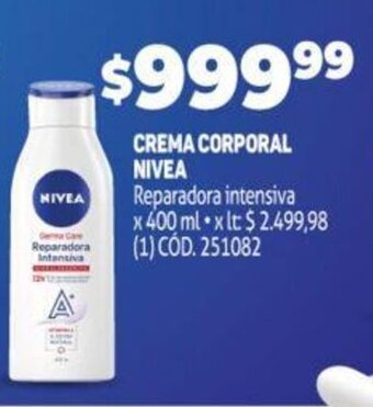 Makro Crema Corporal Nivea oferta