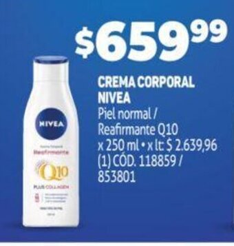 Makro Crema Corporal Nivea oferta