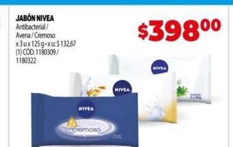 Makro Jabón Nivea oferta