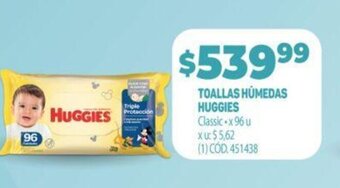 Toallas Húmedas Huggies