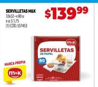 Makro Servilletas M&K oferta