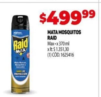 Makro Mata Mosquitos Raid oferta