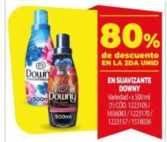 Makro Suavizante Downy oferta