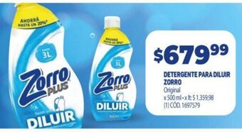 Makro Detergente Para Diluir Zorro oferta