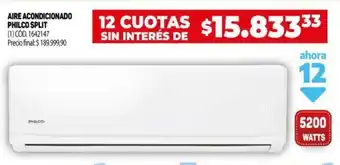 Makro Aire Acondicionado Philco Split oferta