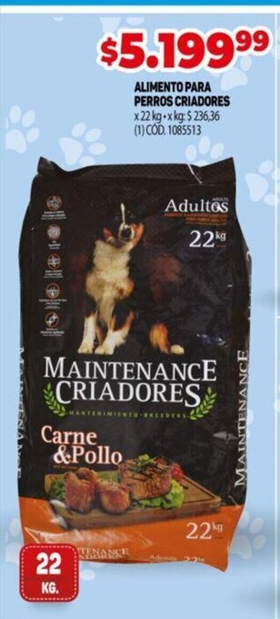 Makro Alimento Para Perros Criadores oferta