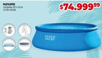 Makro Pileta Intex oferta