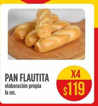 Supermercados Vea Pan Flautita oferta
