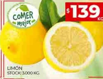 Supermercados DIA Limón oferta