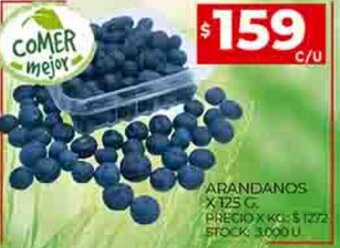 Supermercados DIA Arandanos x 125 G oferta