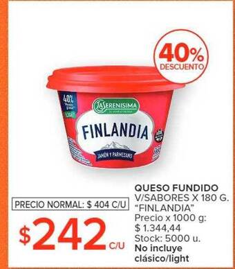 Carrefour Market Queso fundido oferta