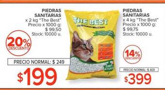 Carrefour Market Piedras sanitarias oferta