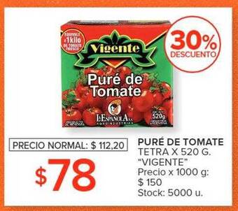 Carrefour Market Puré de tomate tetra oferta