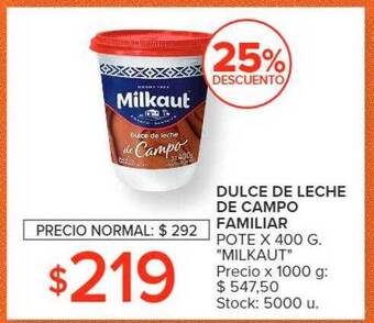 Carrefour Market Dulce de leche de campo familiar oferta