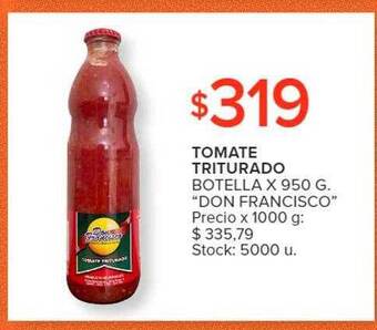 Carrefour Market Tomate triturado botella oferta