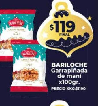 Supermayorista Vital Bariloche garrapiñada de maní oferta