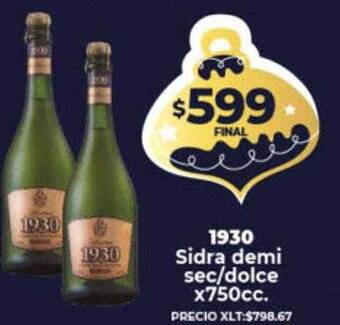 Supermayorista Vital 1930 sidra demi sec dolce oferta