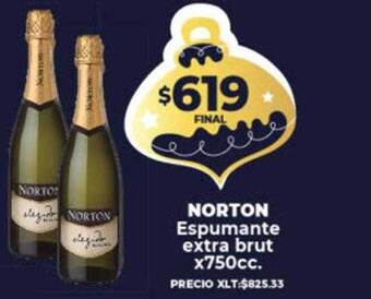 Supermayorista Vital Norton espumante extra brut oferta