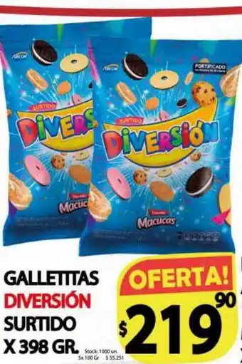 Galletitas diversión surtido