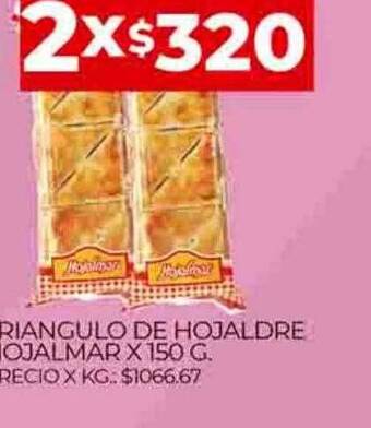 Supermercados DIA Triangulo de hojaldre hojalmar oferta
