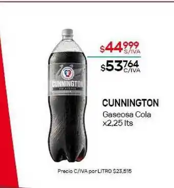Nini Mayorista Cunnington Gaseosa Cola x2.25lts oferta