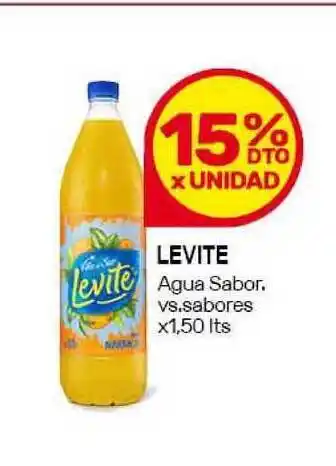Nini Mayorista Levite Agua Sabor. vs. sabores x1.50lts oferta