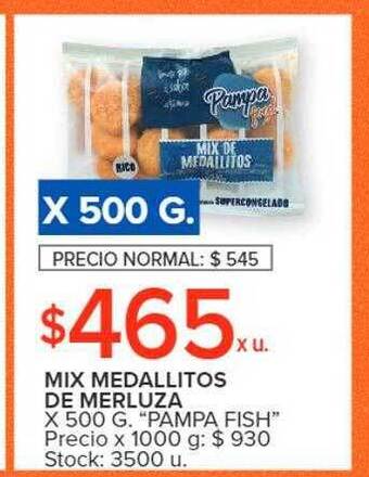 Carrefour Market Mix medallitos de merluza oferta