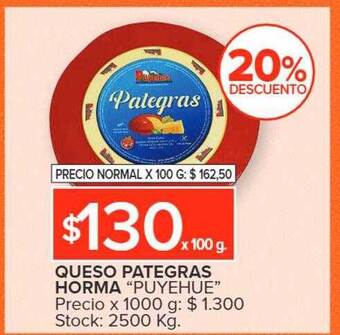 Carrefour Market Queso pategras horma oferta