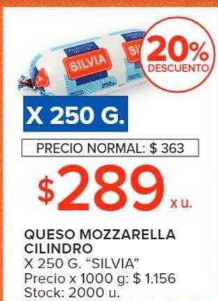 Carrefour Market Queso mozzarella cilindro oferta