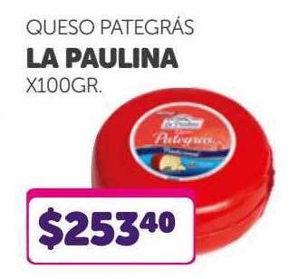 La Gallega Supermercados Queso pategrás la paulina oferta