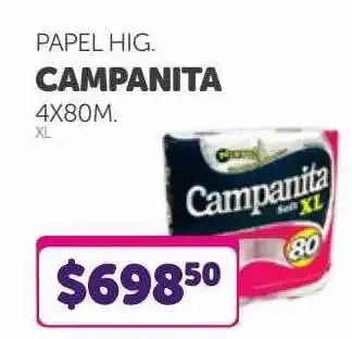 La Gallega Supermercados Papel hig campanita oferta